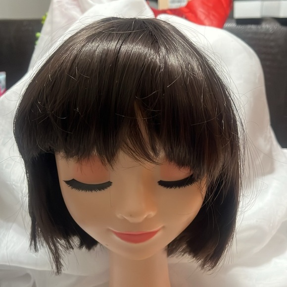 Lydell Bob Wig with Straight Bangs Color #6 Women - Picture 8 of 9